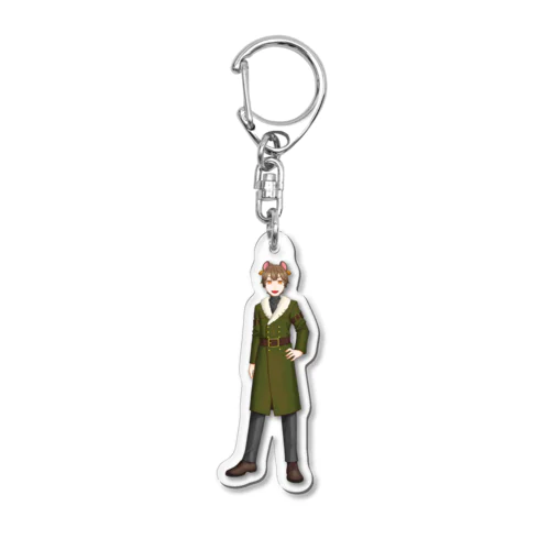 冬服公間真亜公式アクリルキーホルダー Acrylic Key Chain