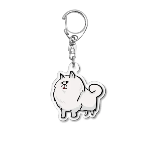 ポメラニアン Acrylic Key Chain