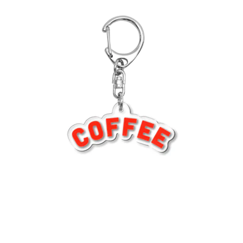coffee Acrylic Key Chain