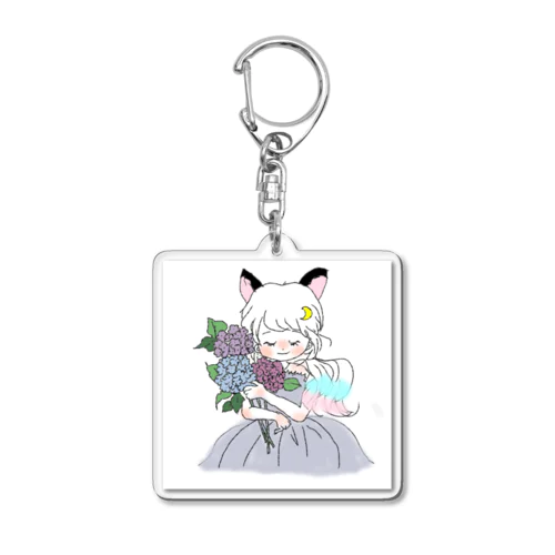 るぅにゃん Acrylic Key Chain