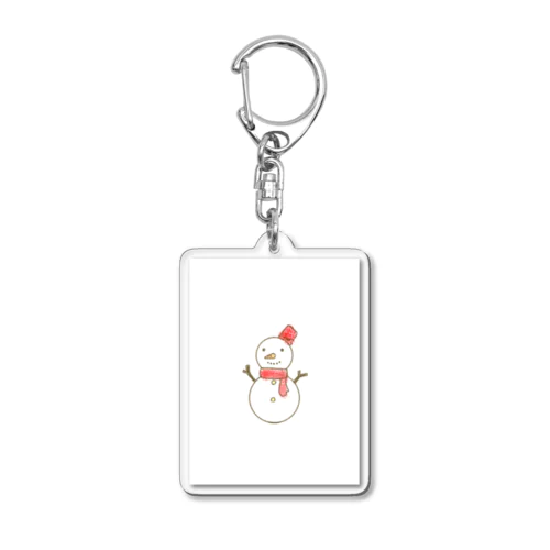 SnowMan Acrylic Key Chain