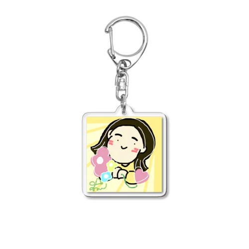 日光浴なぎこ Acrylic Key Chain