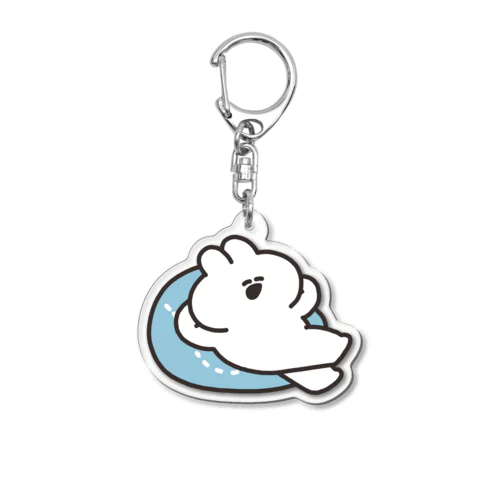 ぐーたらうさちゃん Acrylic Key Chain