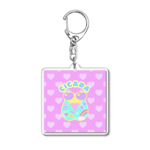 ♡せみ×かわいいしか勝たん♡ Acrylic Key Chain