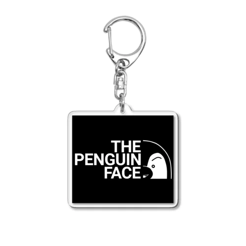 THE PENGUIN FACE Acrylic Key Chain