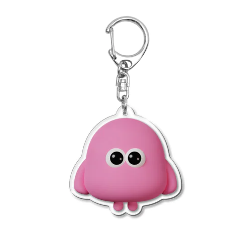 moni pink Acrylic Key Chain