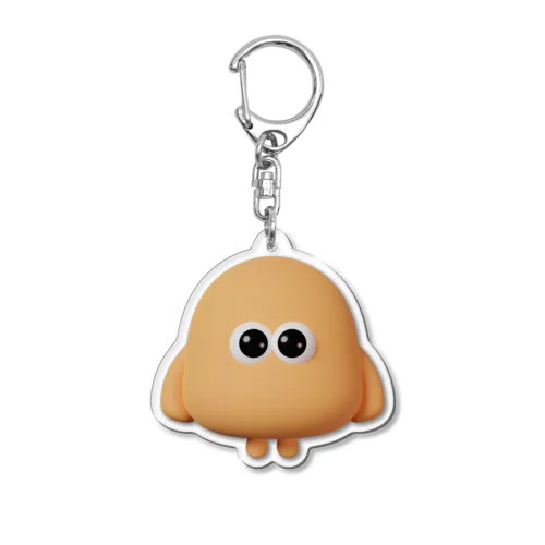 moni orange Acrylic Key Chain