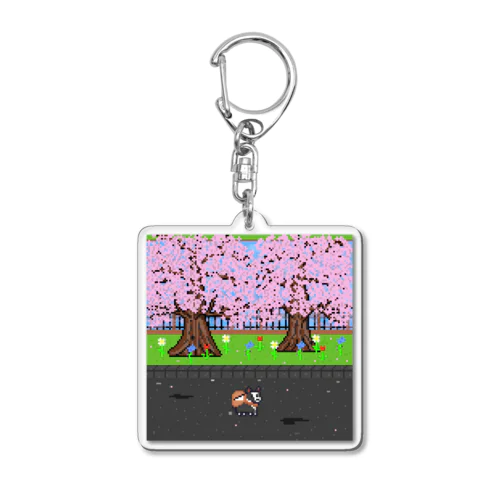 ジャックと桜の木 Acrylic Key Chain