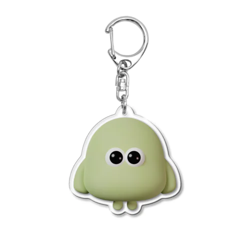 moni olive green Acrylic Key Chain