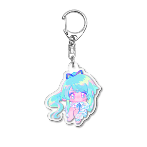 綴せかい様デザインあしゅちゃん Acrylic Key Chain