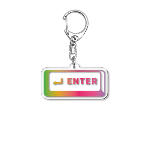 KeebKaigi Enter Key #keebkaigi  Acrylic Key Chain