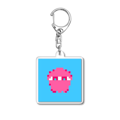 Kawaii SKULL #9355 Acrylic Key Chain