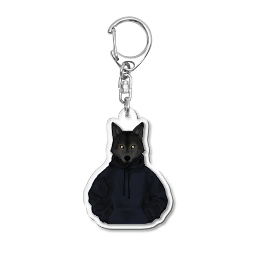 Become  the Hati Acrylic Key Chain