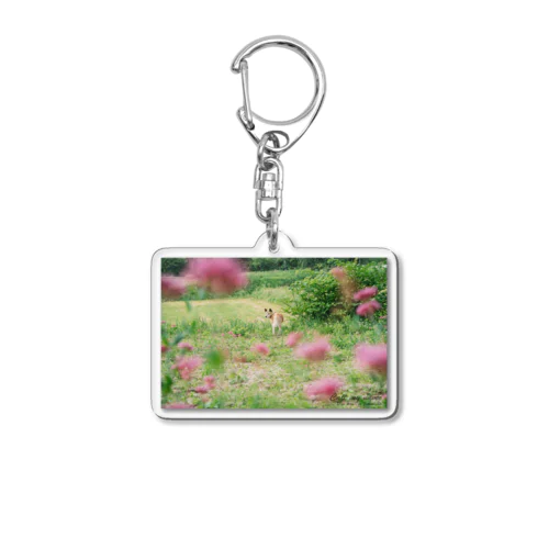 Piccolo Flower Acrylic Key Chain