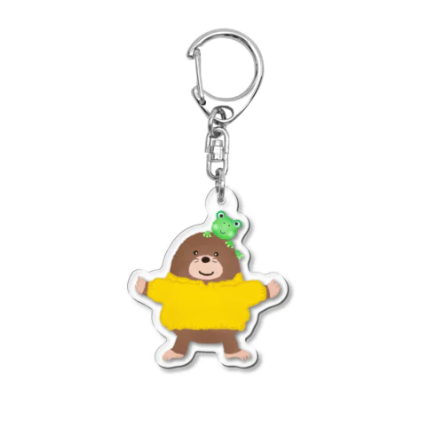 モモさんとピョンチ Acrylic Key Chain