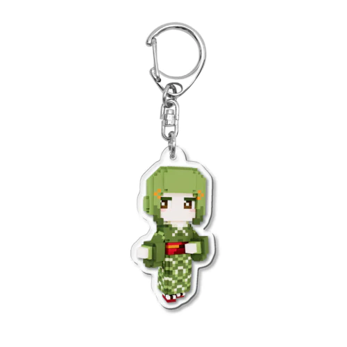 抹茶の子 Acrylic Key Chain