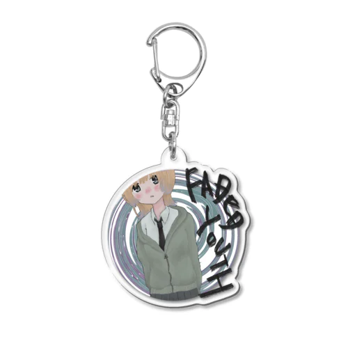 Faded Youth Acrylic Key Chain