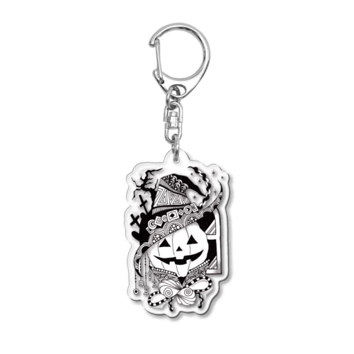 ハロウィンナイト Acrylic Key Chain