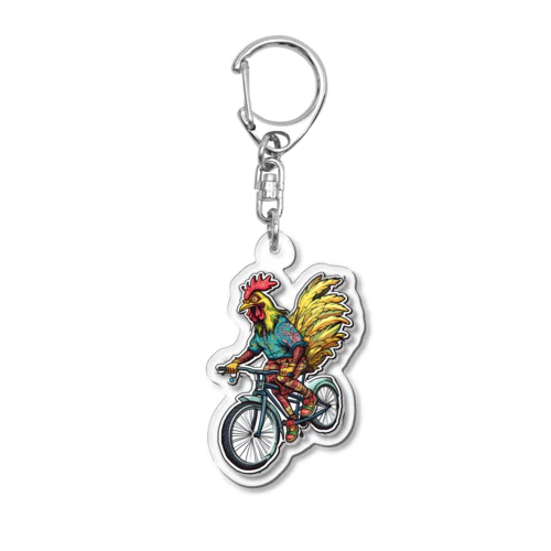 自転車泥棒 Acrylic Key Chain