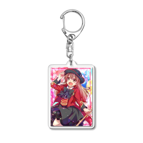 あすふぁみグッズ Acrylic Key Chain