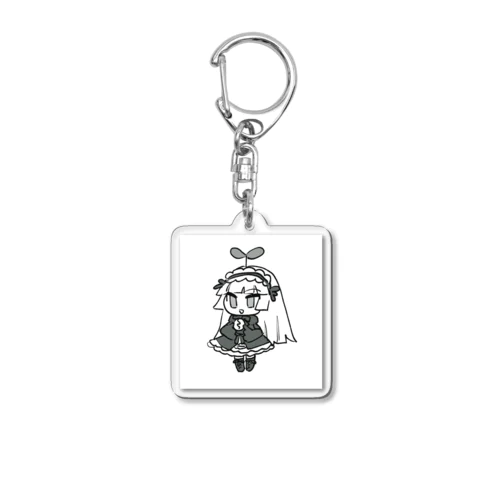 ガーデニングお嬢様購買部 Acrylic Key Chain