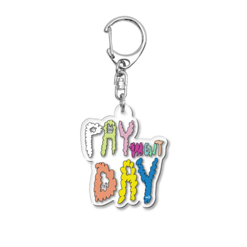 Payment Day-USAKO Acrylic Key Chain