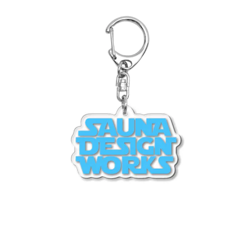 SAUNA DESIGN WORKS ⑤ Acrylic Key Chain