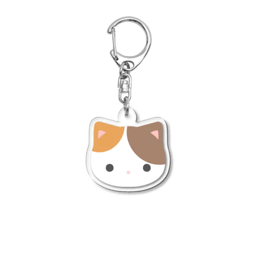 うちのねこ(ミケ) アクリルキーホルダー