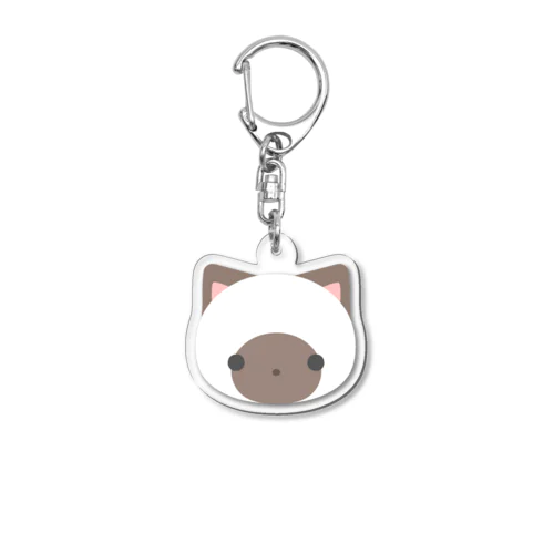 うちのねこ(シャム) Acrylic Key Chain