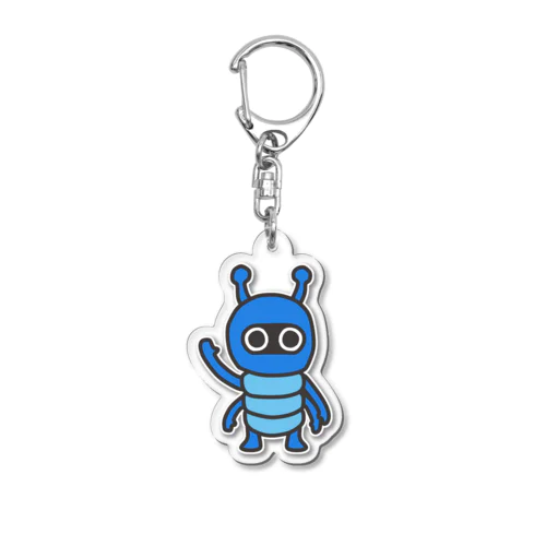 アオムシくん Acrylic Key Chain