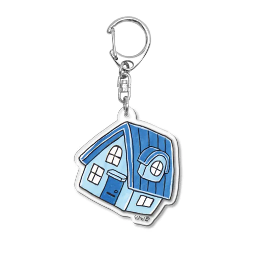 ミニチュアハウス空 Acrylic Key Chain