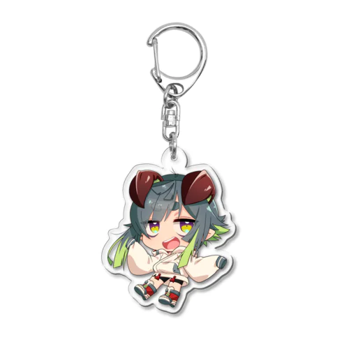 那菜風誌の身代わりさん Acrylic Key Chain