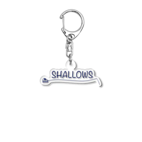 3/8ozブランド SHALLOWS 「a piece of cake」 Acrylic Key Chain