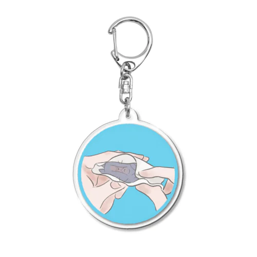 ねこ餃子 Acrylic Key Chain