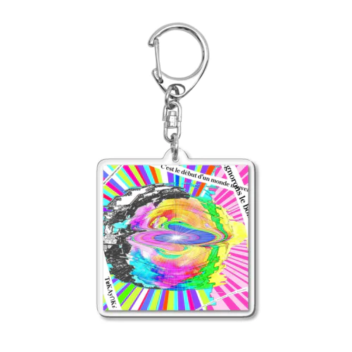 『ce monde, fusion』 Acrylic Key Chain