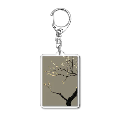 1月-蝋梅- Acrylic Key Chain