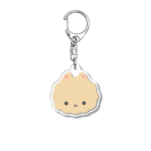 うちのわんこ(茶ポメ) Acrylic Key Chain