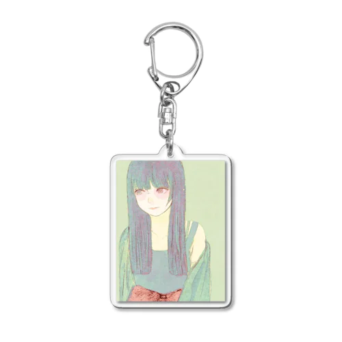 やんちゃ眼鏡 Acrylic Key Chain