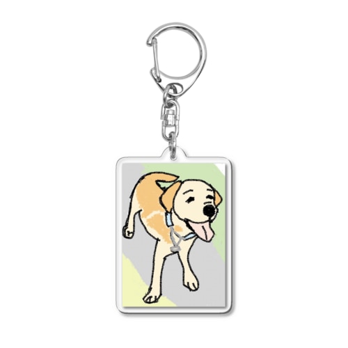 ほのぼのモカくん Acrylic Key Chain
