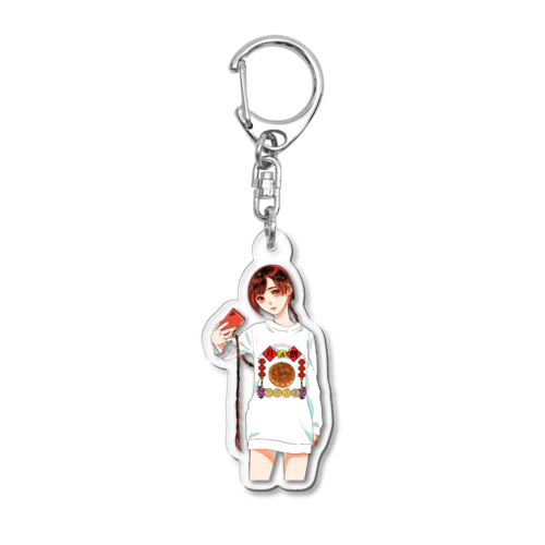 月餅ガール Acrylic Key Chain