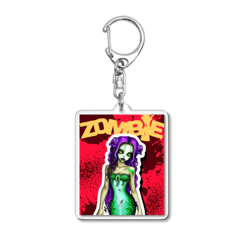 ゾンビの人魚姫 Acrylic Key Chain