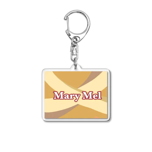 Mary Melロゴ Acrylic Key Chain