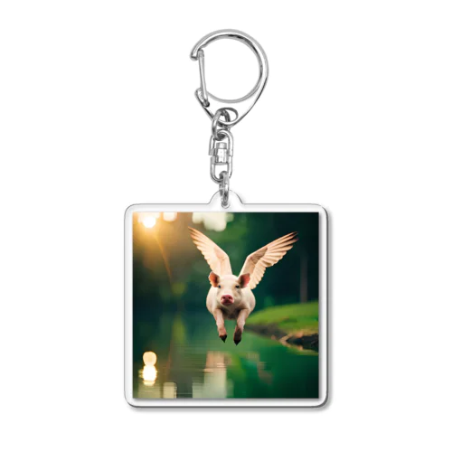 I can fly  Acrylic Key Chain