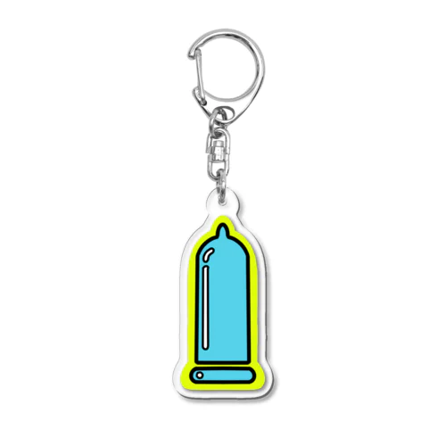 コンドーム Acrylic Key Chain