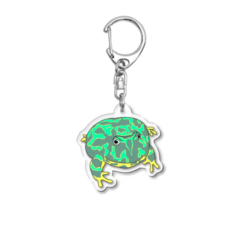 ベルツノガエルのゲコタロウ Acrylic Key Chain