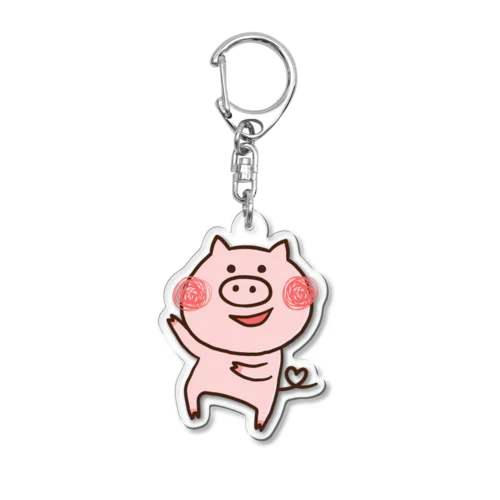 踊るぶーちゃんアクリルキーホルダー Acrylic Key Chain