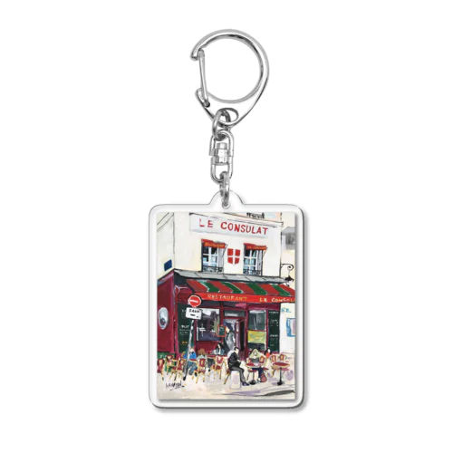 LE CONSULAT Acrylic Key Chain