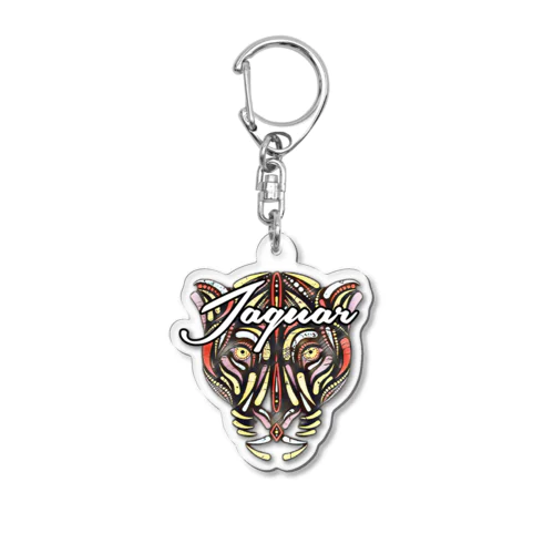 Jaguar　 Acrylic Key Chain