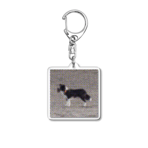 ドット犬 Acrylic Key Chain