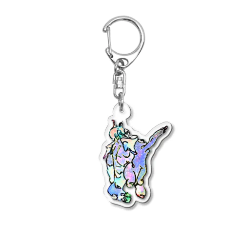 抱っこひもからバイバイ Acrylic Key Chain